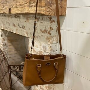 Michael Kors Large Cognac Handbag
